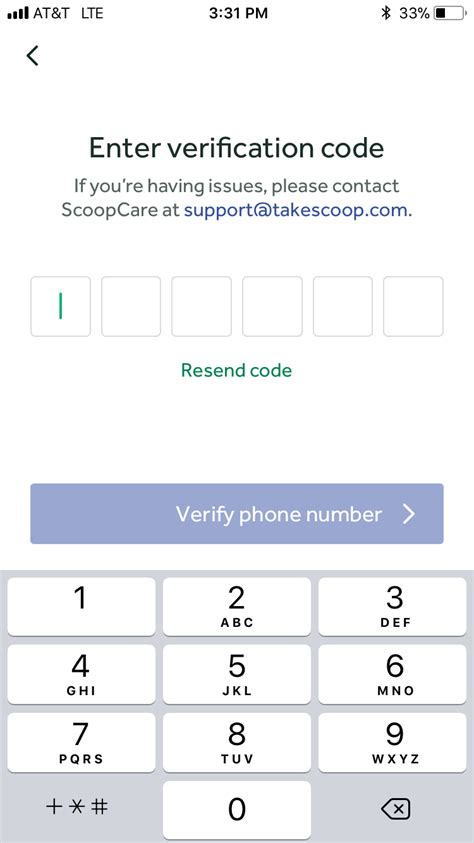 can t receive sms verification code